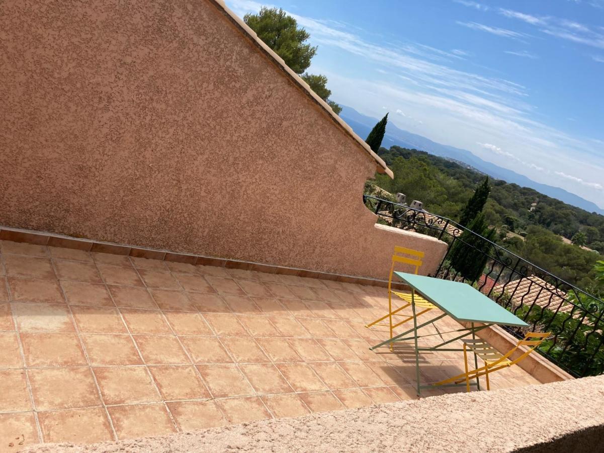 10 A 12 Pers Famille Amateurs Randonnee Boulouris Panorama Saint Raphael Tennis Piscine Partage Dış mekan fotoğraf